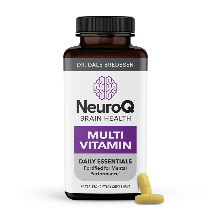 High potency tablets for mind & body.-Multivitamin bottle | NeuroQ