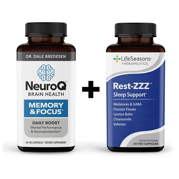 NeuroQ Memory Focus Rest-ZZZ Starter Pack