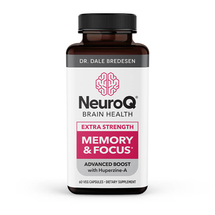 NeuroQ Extra Strength Memory Focus bottle