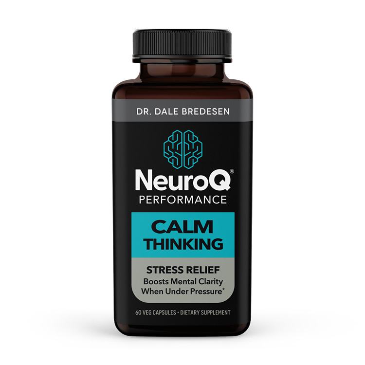 NeuroQ Calm Thinking Capsules bottle